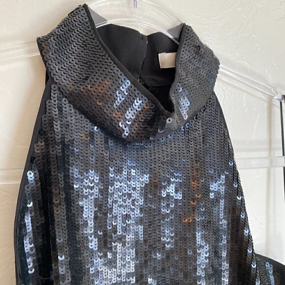 Joie Lei Lei Black Sequin Halter Top NWT - Picture 4 of 10